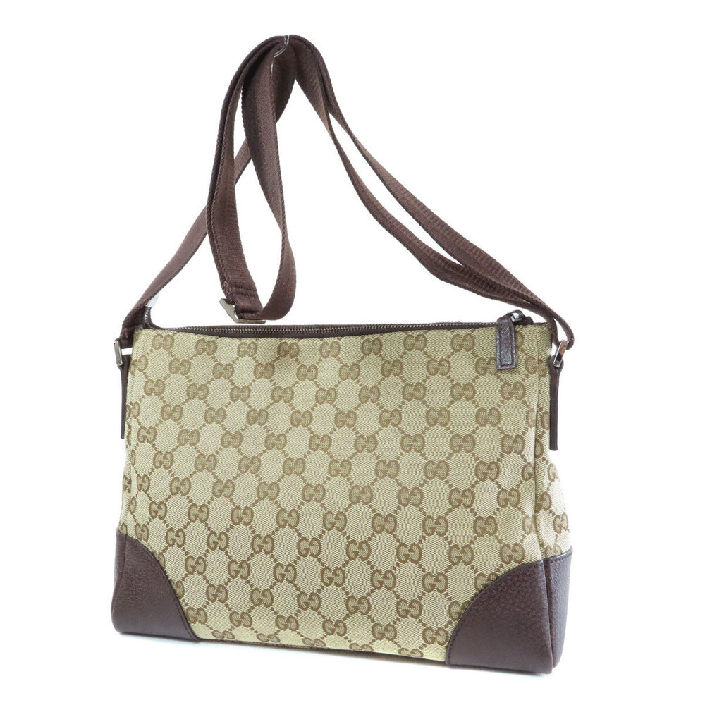 Gucci beige GG Bag Canvas Messenger brown Crossbody